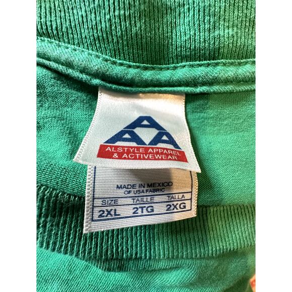 Vintage 2003 Kerusso 7/11 Gas Station 24/7 Jesus Rare Religion T-shirt Size 2XL - Picture 5 of 5